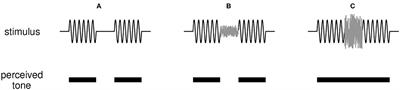 Dynamics of the Auditory Continuity Illusion